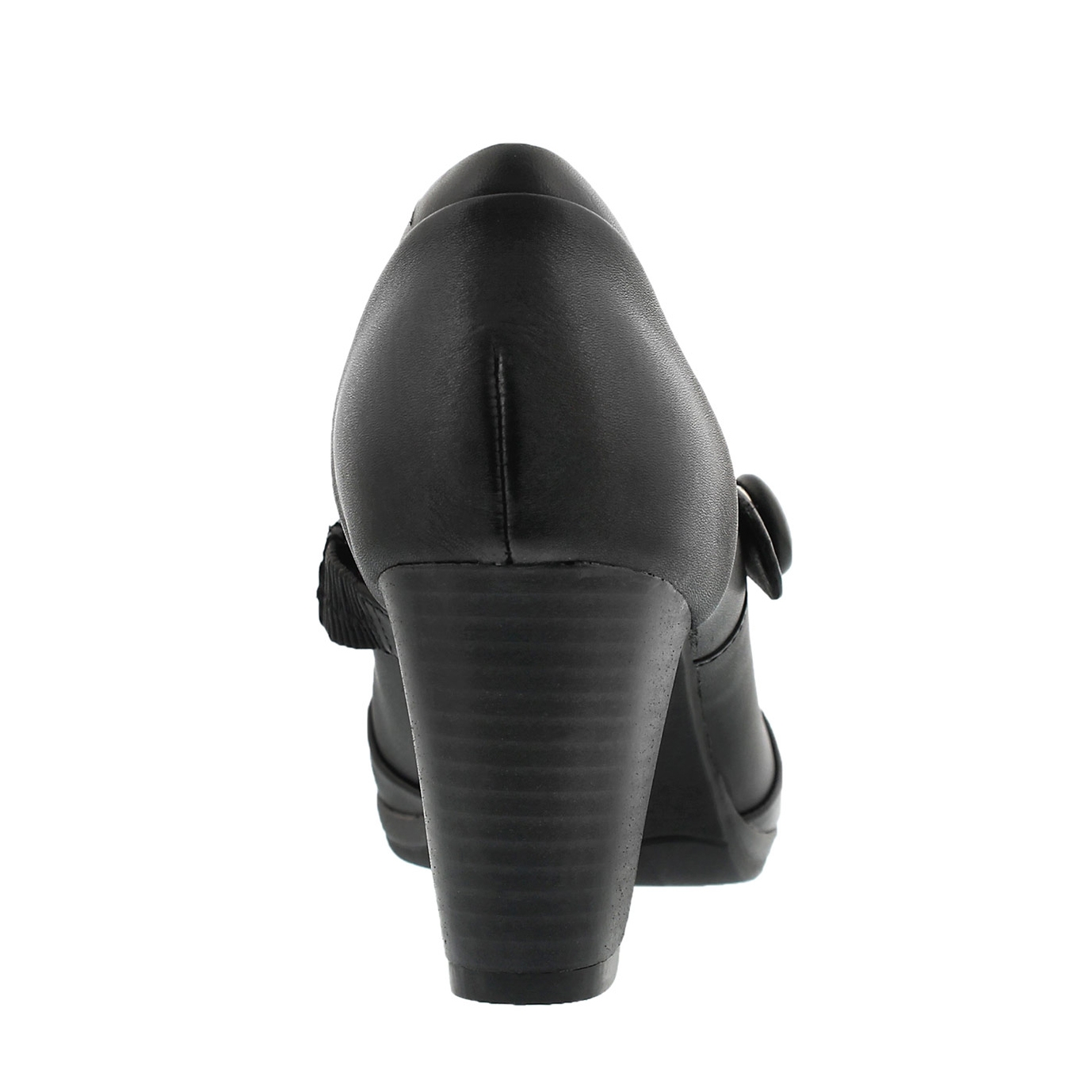 Chaussure Brynn Mare, cuir noir, fem