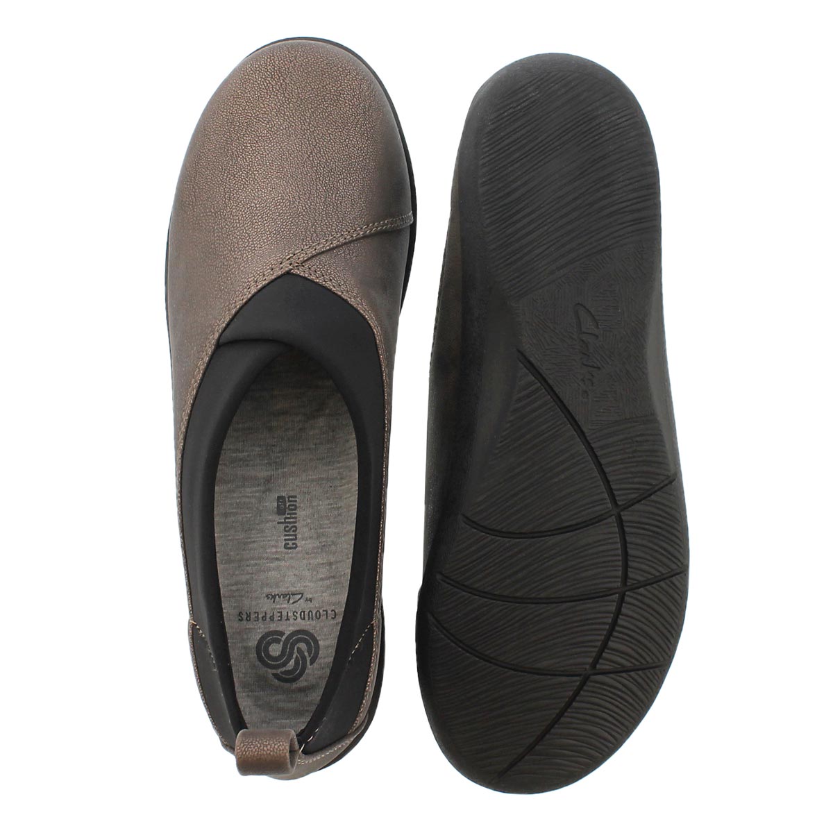 Lds Sillian Greer pewter casual slip on