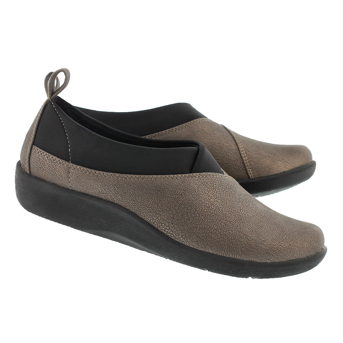 Lds Sillian Greer pewter casual slip on