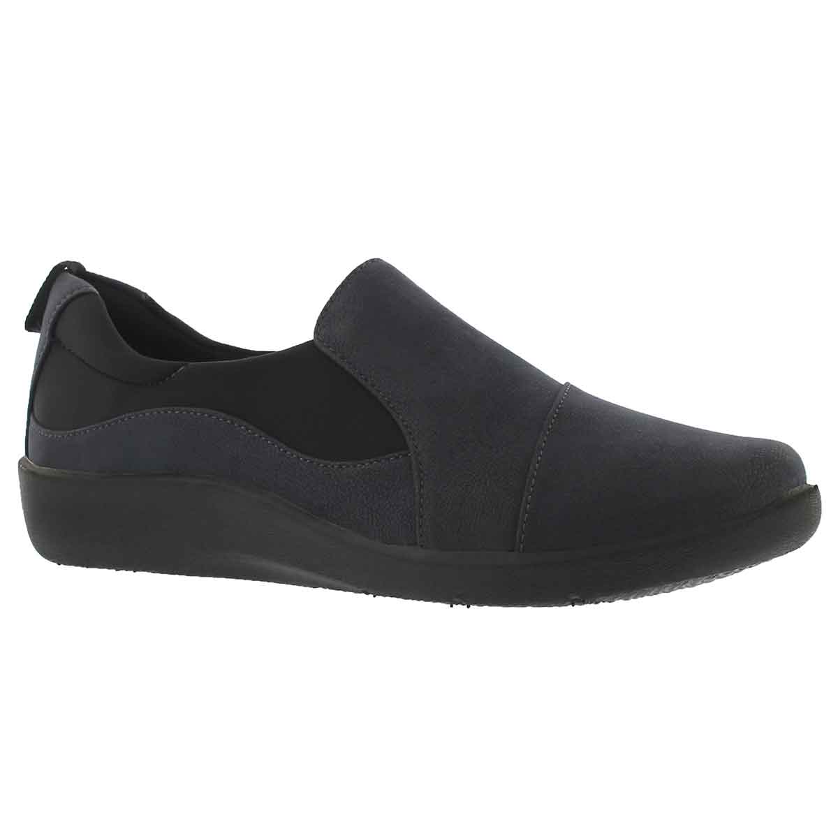 Women's SILLIAN PAZ navy casual loafers