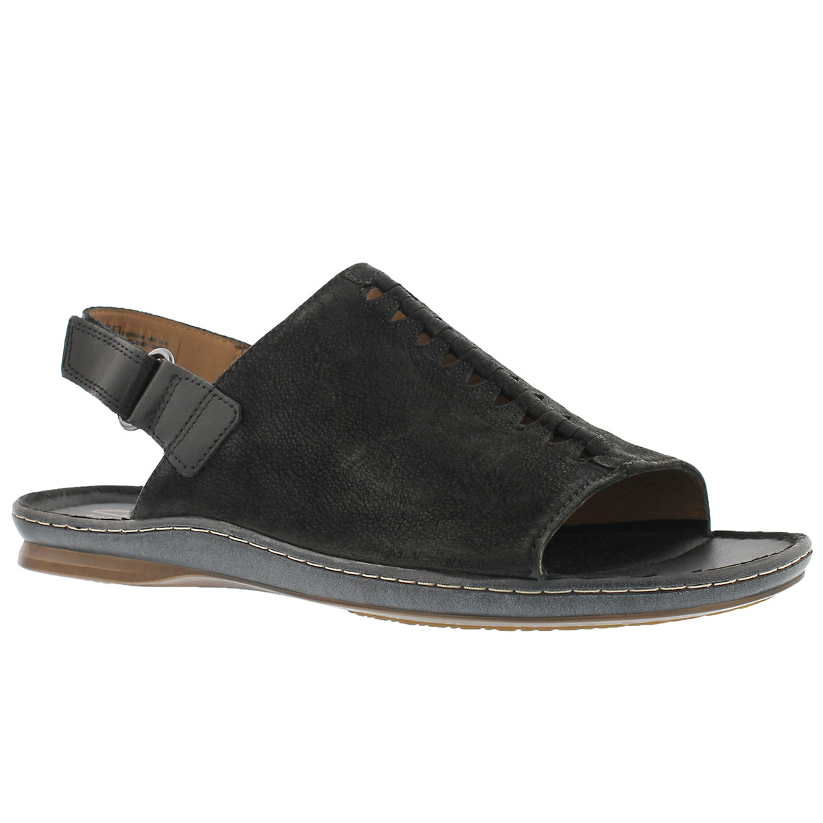 Women's SARLA FORTE black casual sandals