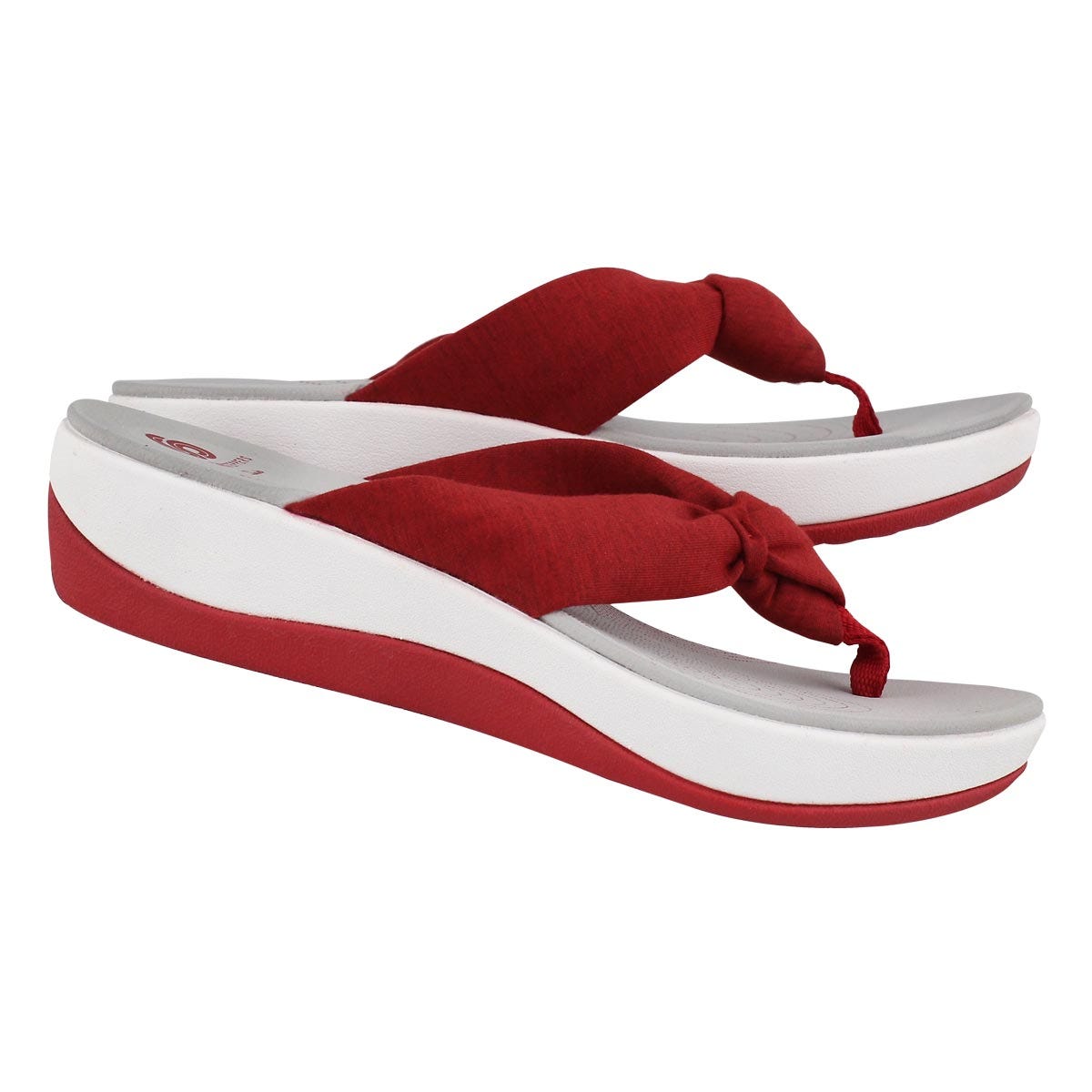 Clarks Women's Arla Glison Thong Wedge Sandal | eBay