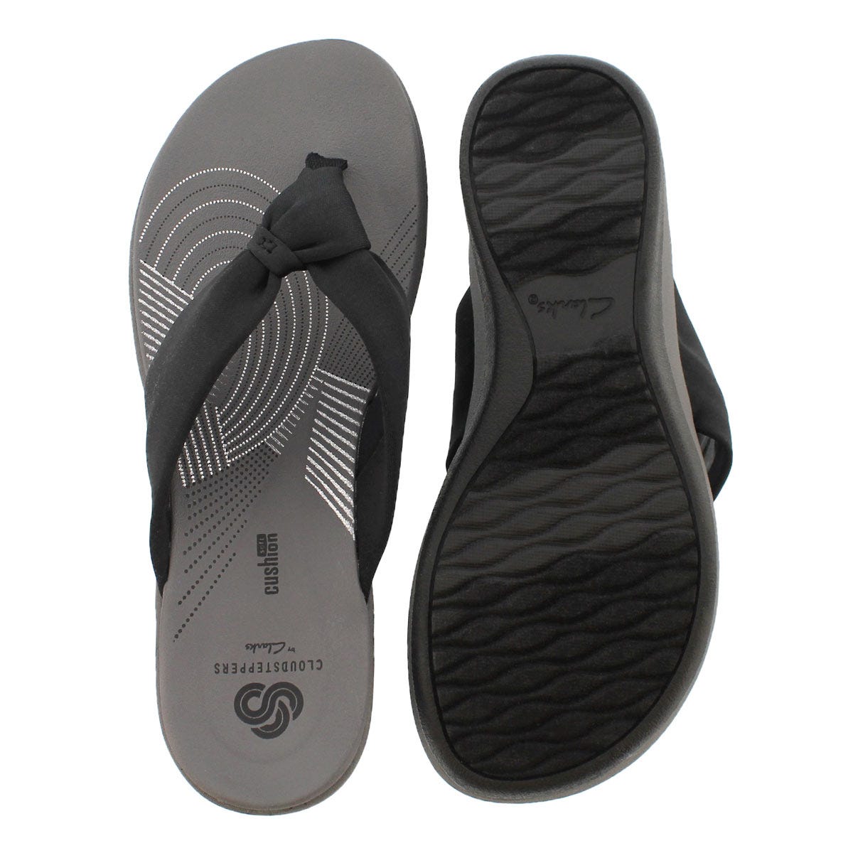 Clarks Women's Arla Glison Thong Wedge Sandal | eBay