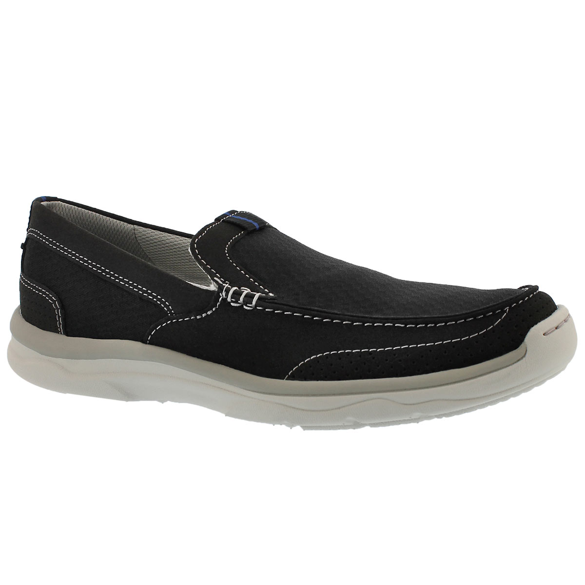 Men's MARUS STEP black casual slip on shoes
