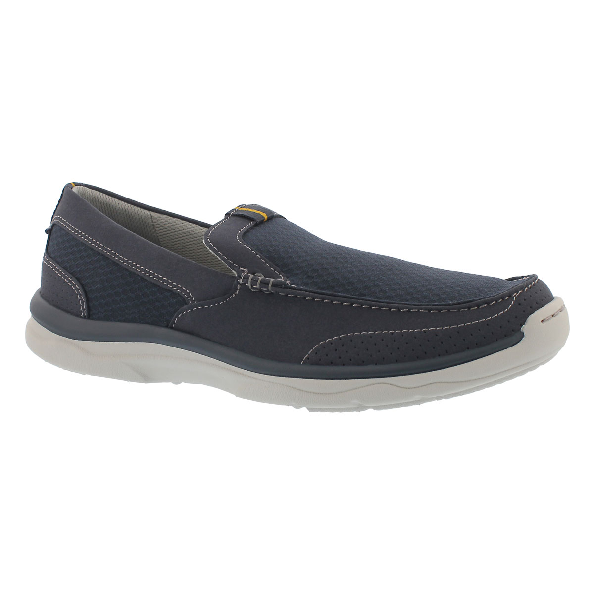 Men's MARUS STEP navy casual slip on shoes
