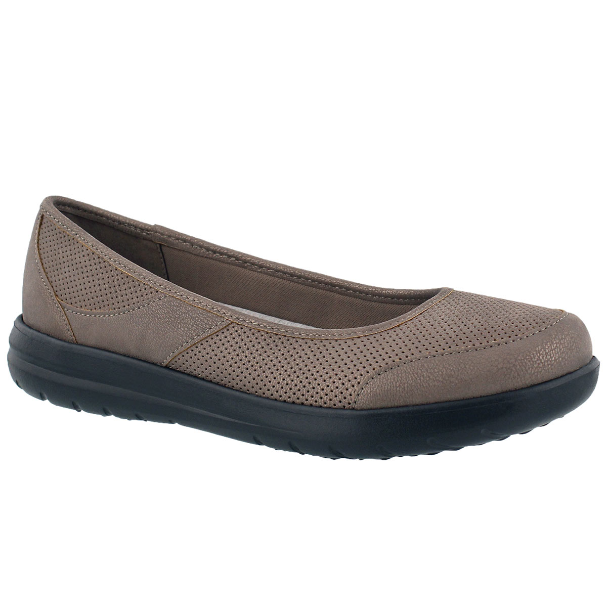 Women's JOCOLIN MYLA pewter perf casual flats