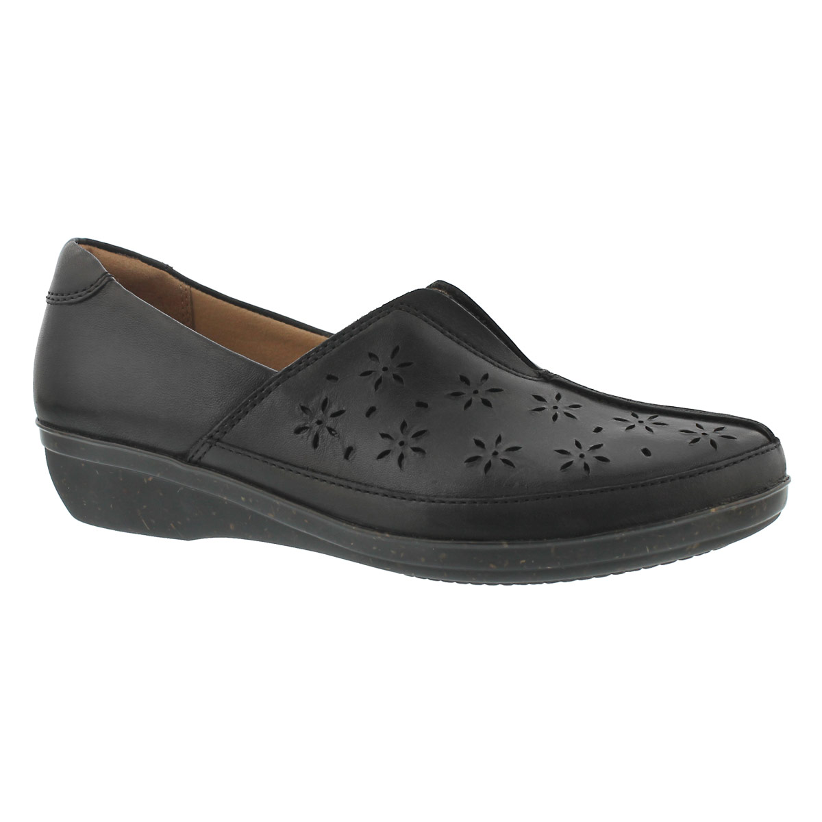 Women's EVERLAY DAIRYN black casual slipons - Wide