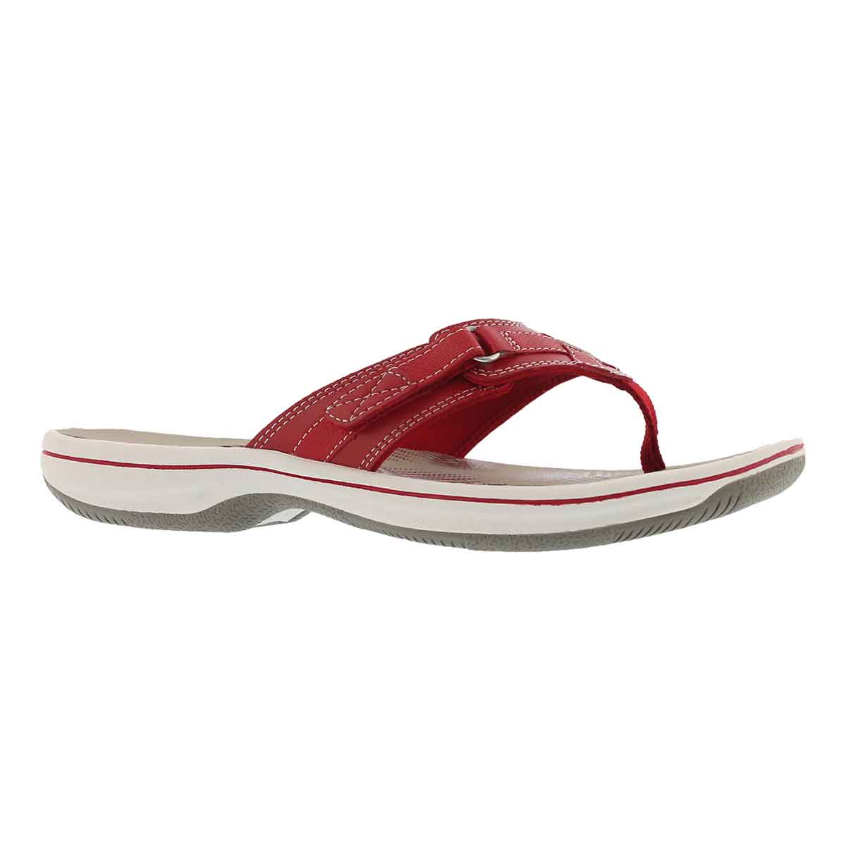Lds Breeze Sea red thong sandal