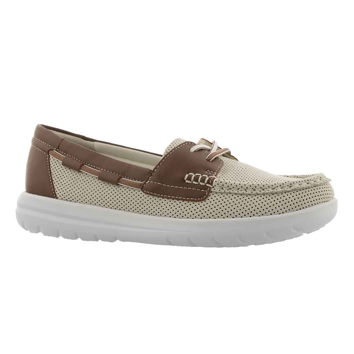 Women's JOCOLIN VISTA off white boat shoes