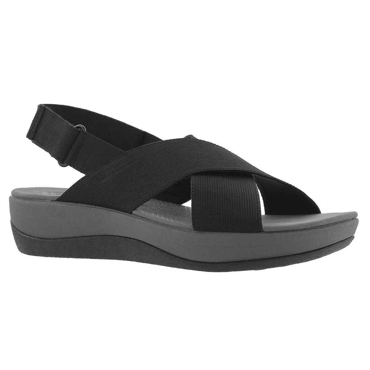 Lds Arla Kaydin black wedge sandal