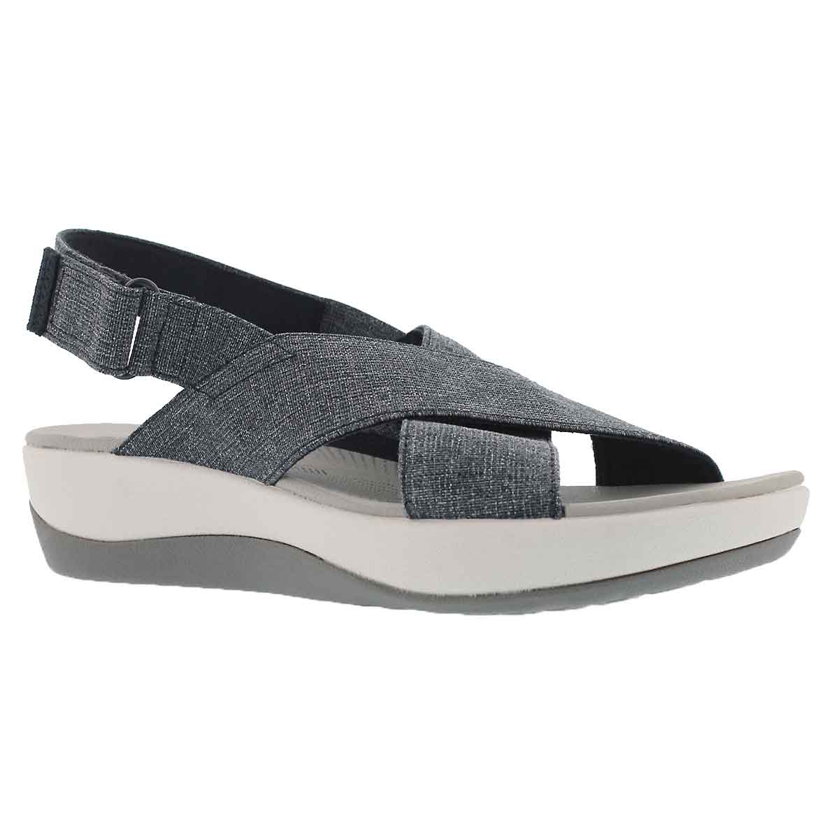 Women's ARLA KAYDIN navy/white wedge sandal