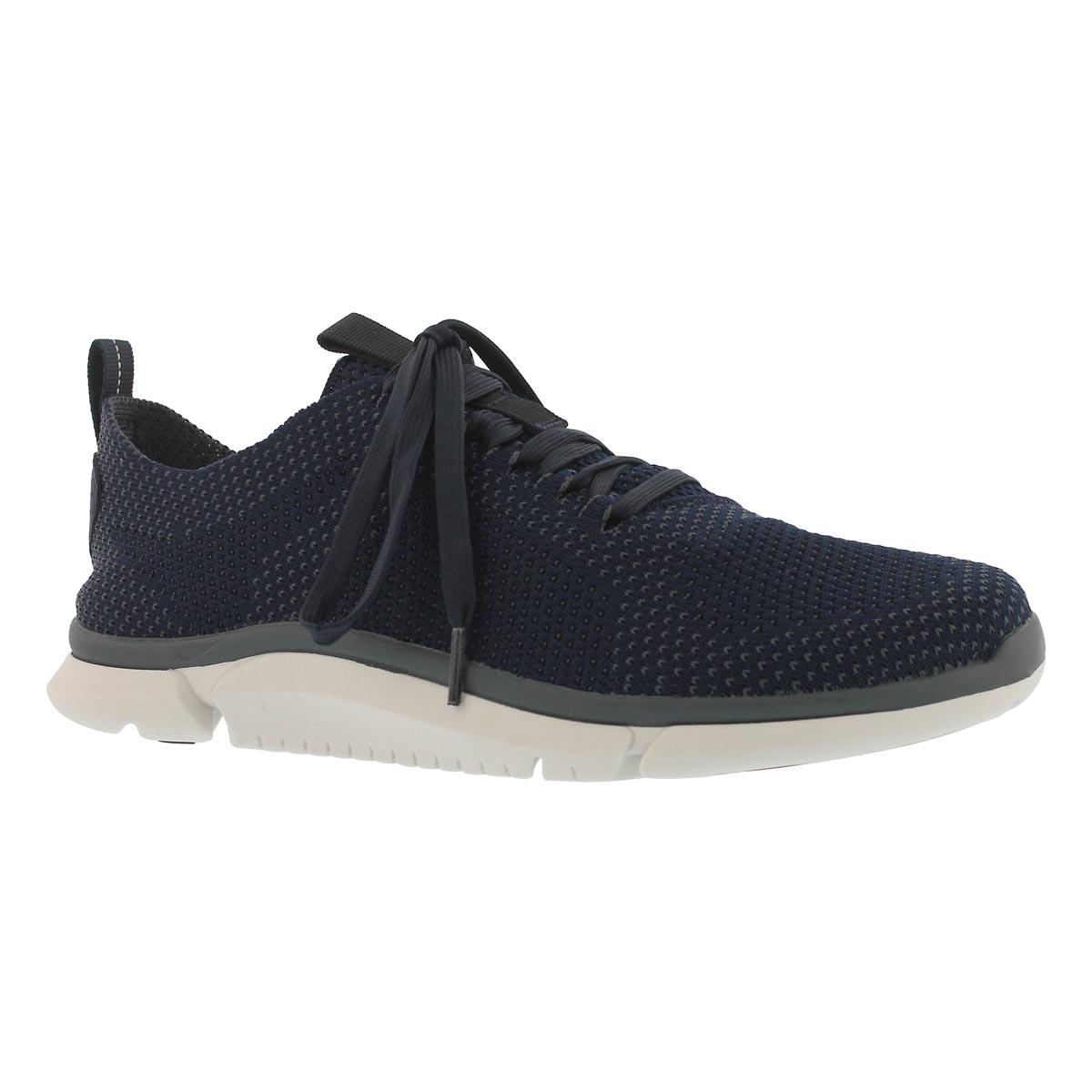 Men's TRIKEN RUN navy lace up sneaker