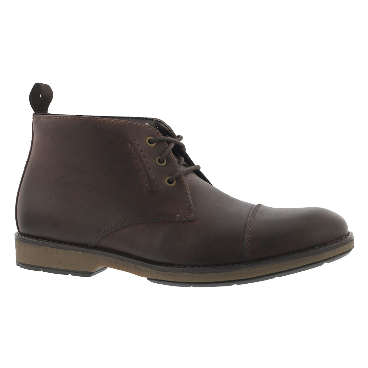 Mns Hinman Mid mahogany chukka boot
