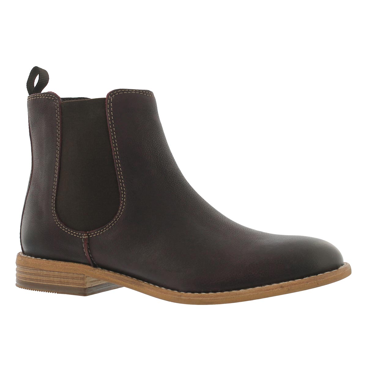 Women's MAYPEARL NALA burgund chelsea boots