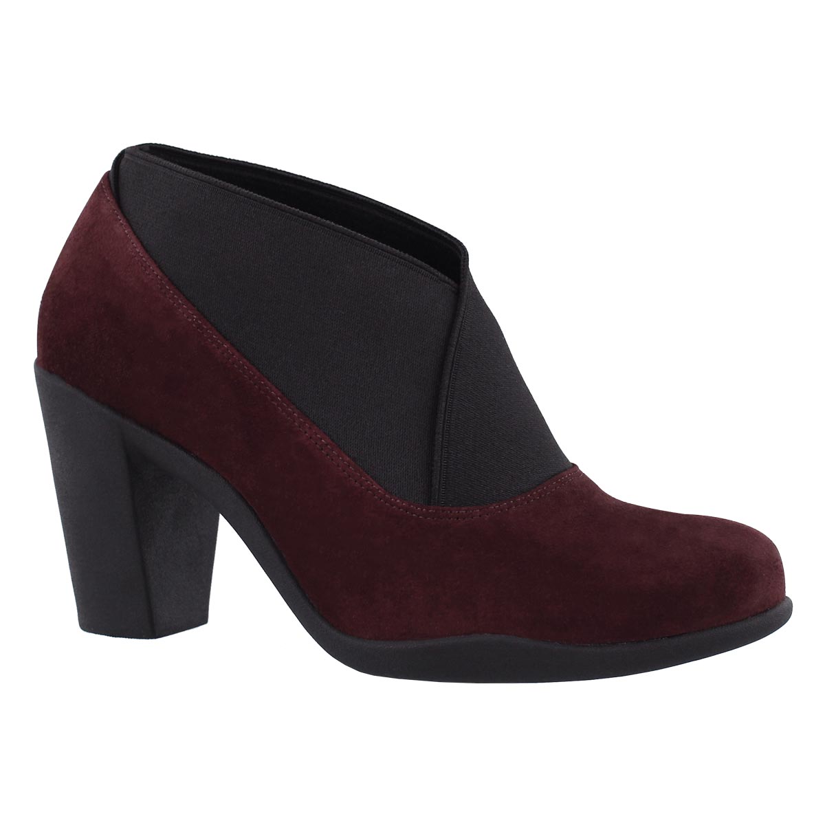 Women's ADYA LUNA burgundy dress heels