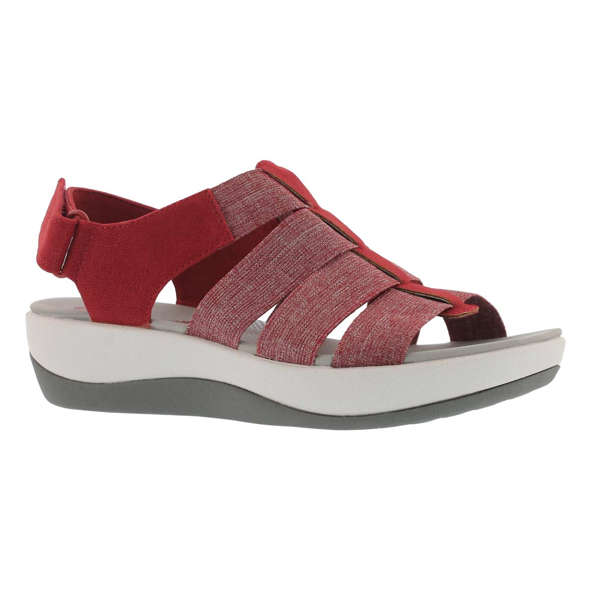 Women's ARLA SHAYLIE red casual wedge sandals