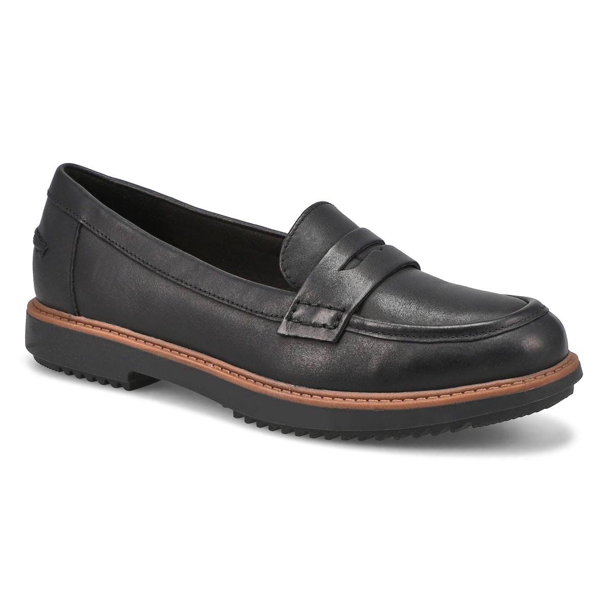 clarks raisie eletta women's penny loafers