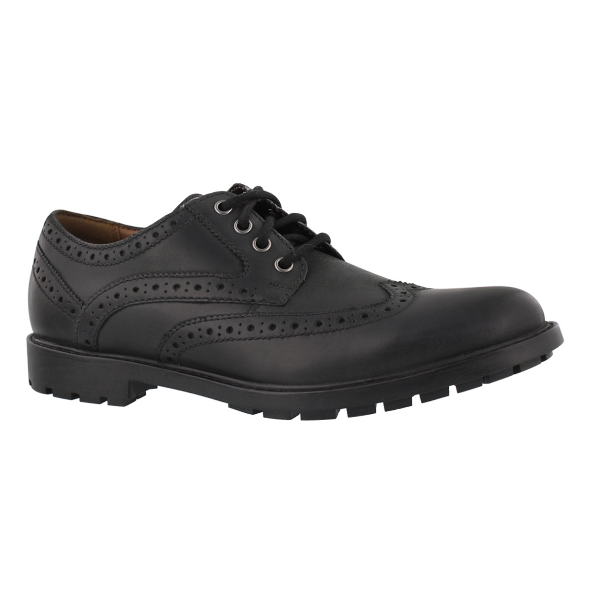 Mns Curington Wing black dress oxford
