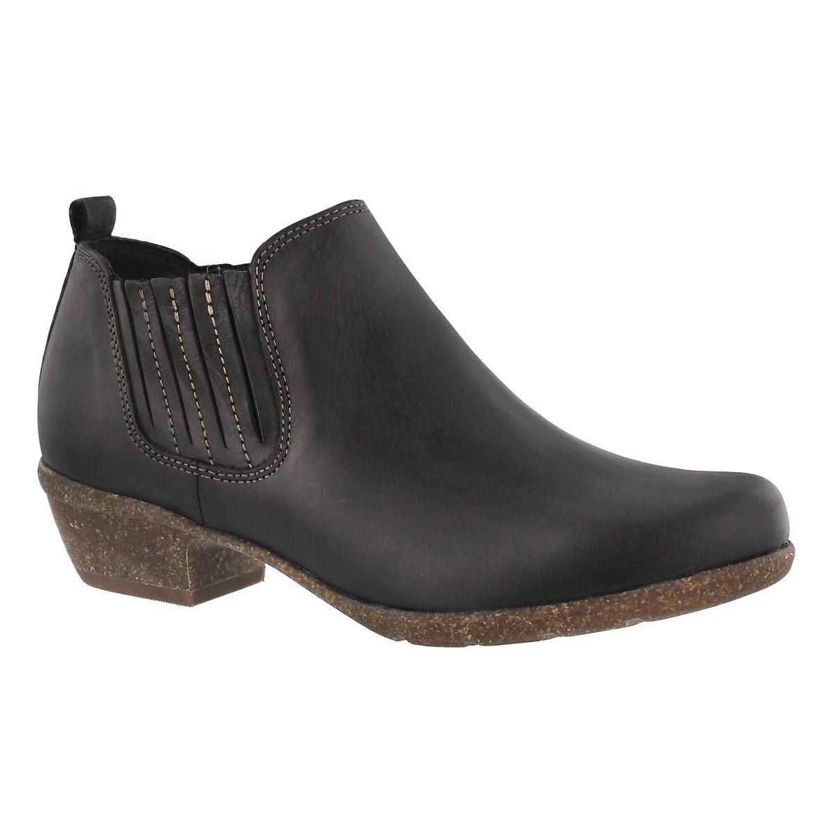 Women's WILROSE JADE black slip on casual boots