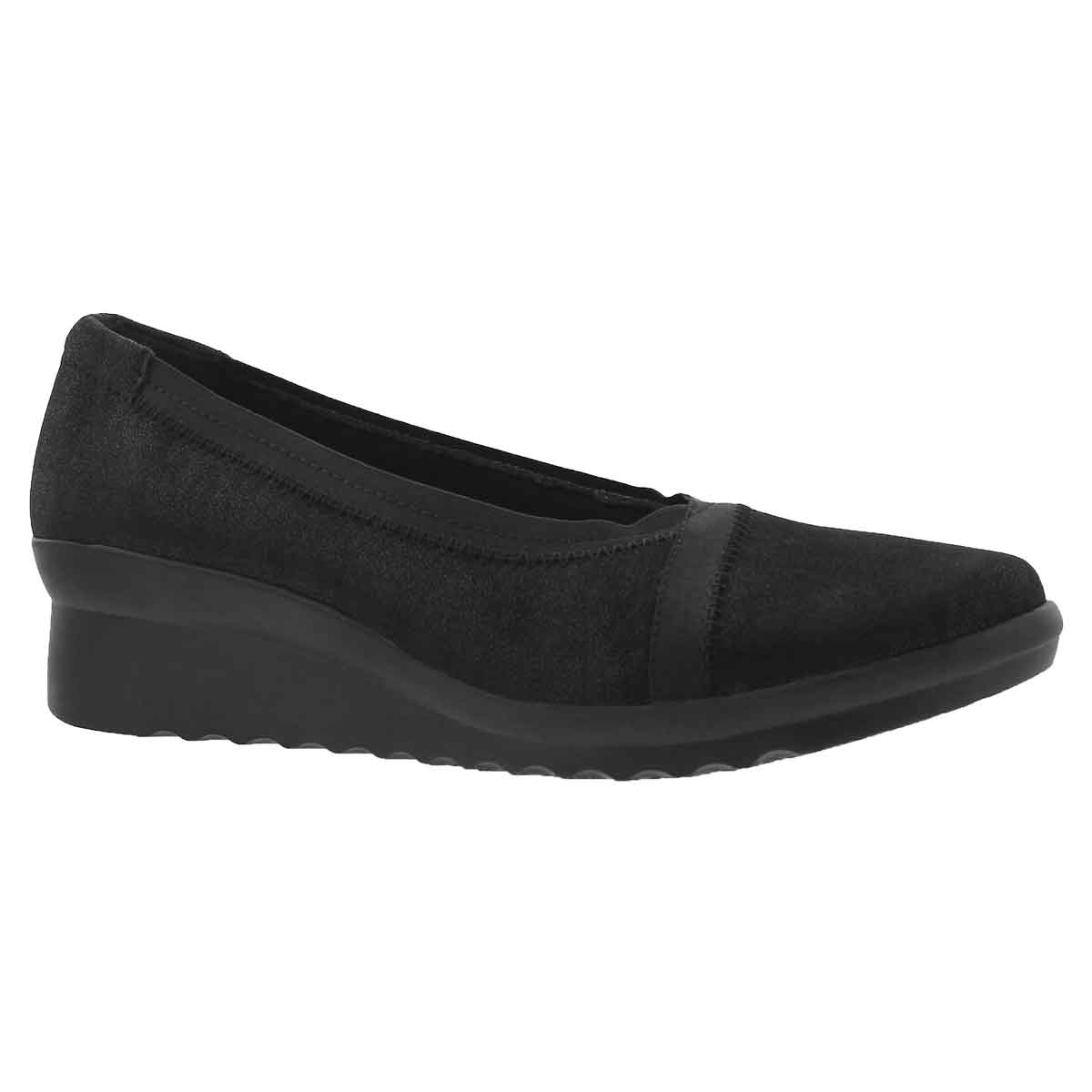 clarks women's caddell dash wedge pump