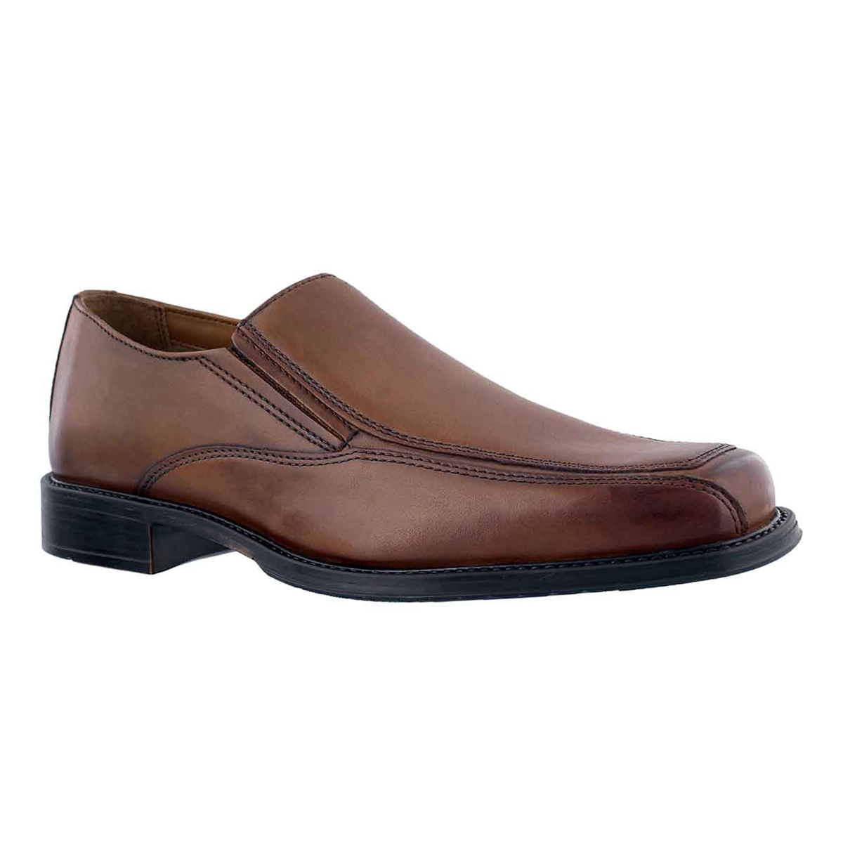 Mns Driggs Free cognac dress slip on