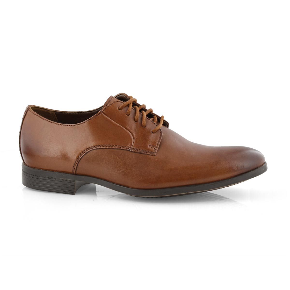 Clarks Men's CONWELL PLAIN tan dress oxfords | SoftMoc.com