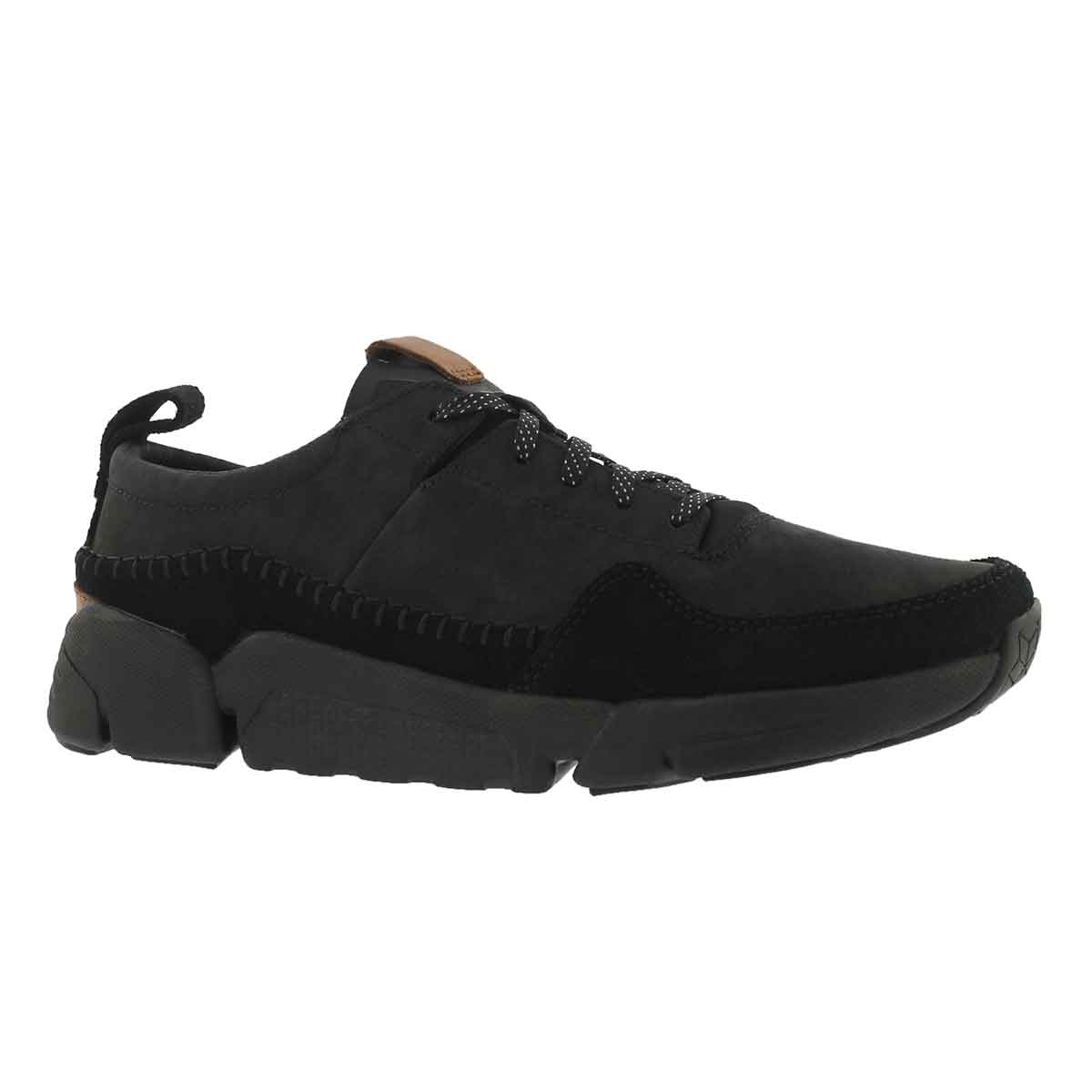 Men's TRIACTIVE RUN black lace up sneakers