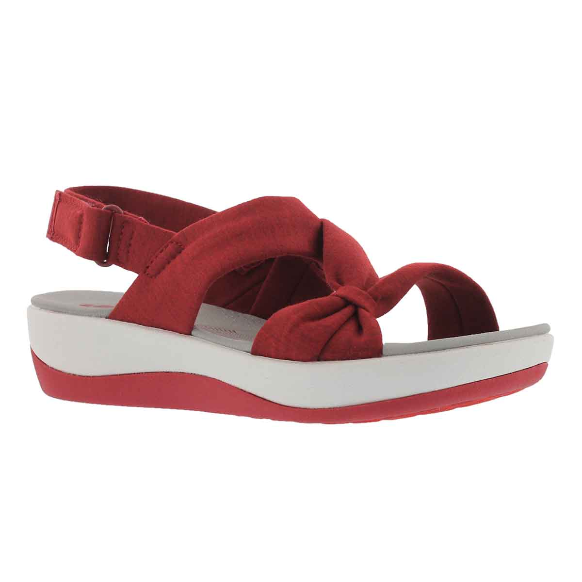 Women's ARLA PRIMROSE red wedge sandals