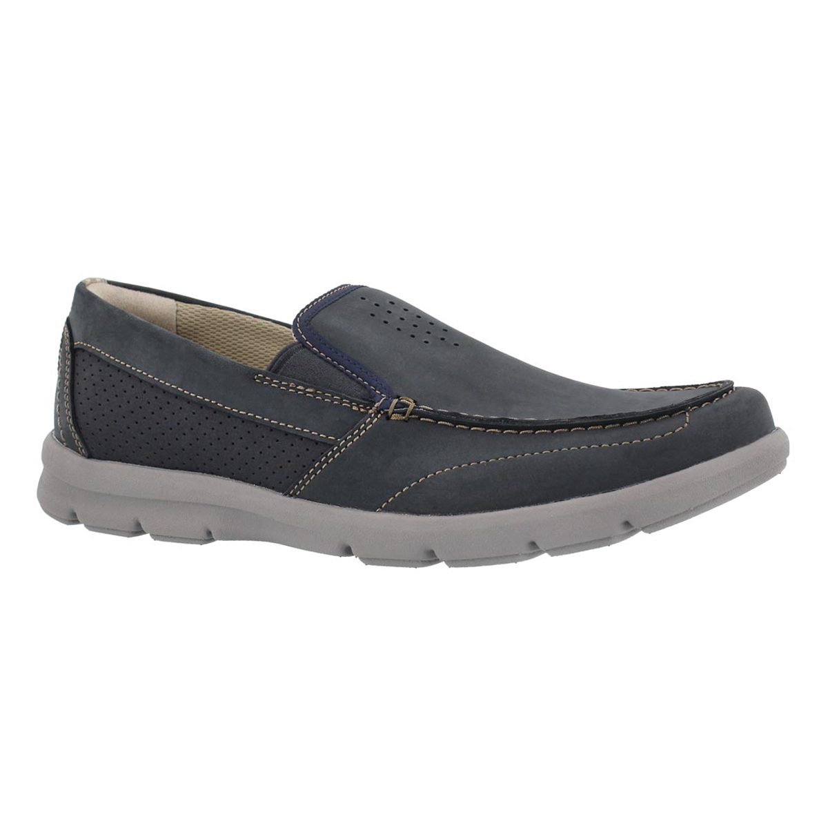 Mns Jarwin Race navy casual slip on shoe