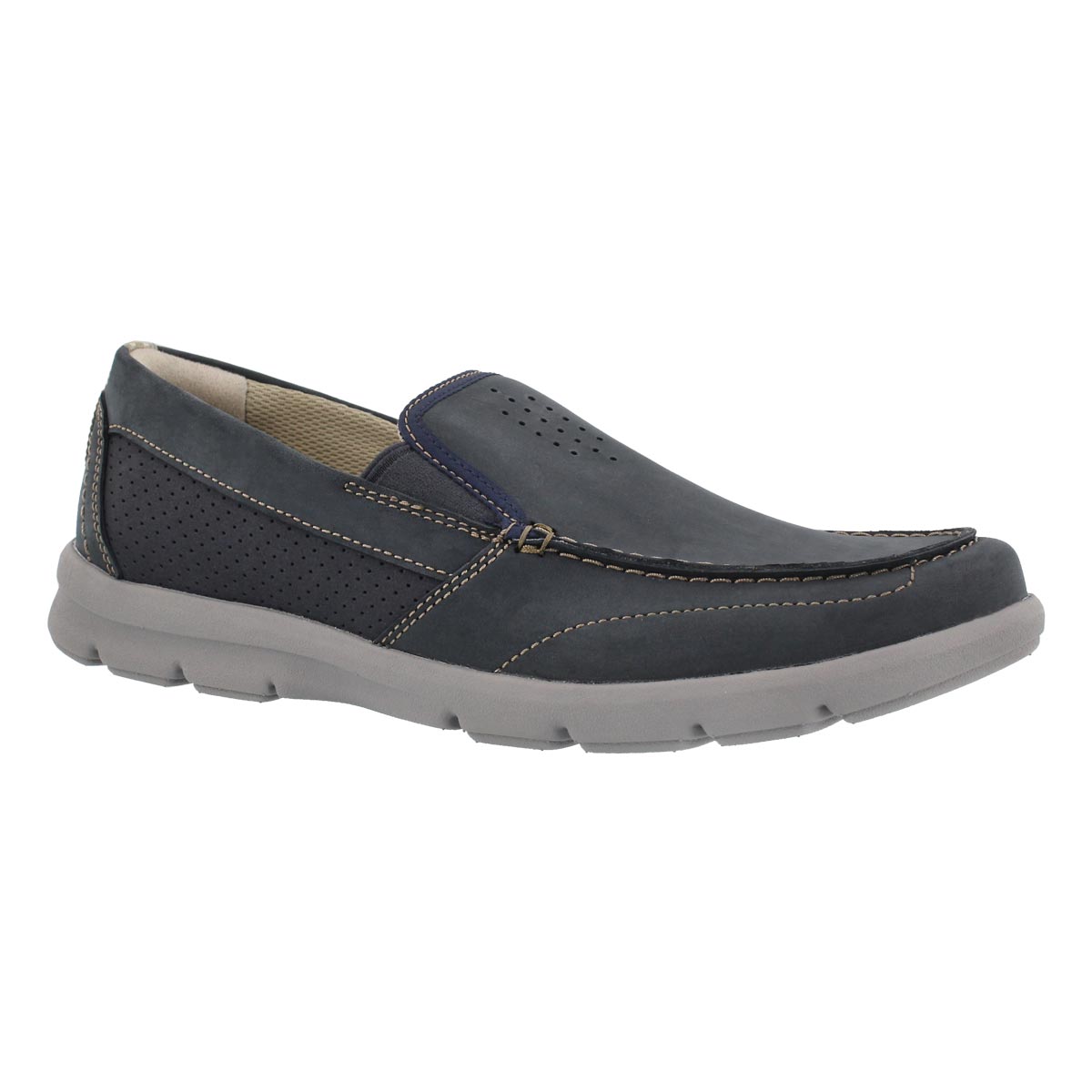 Men's JARWIN RACE navy casual slip on shoes