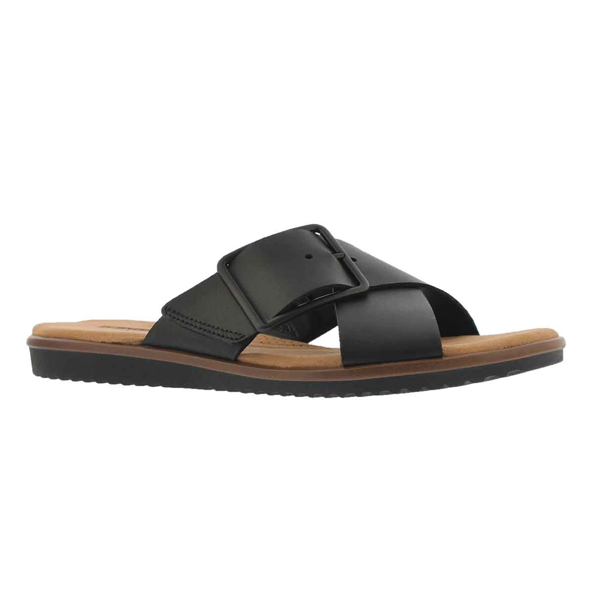 Lds Kele Heather black casual slide sndl
