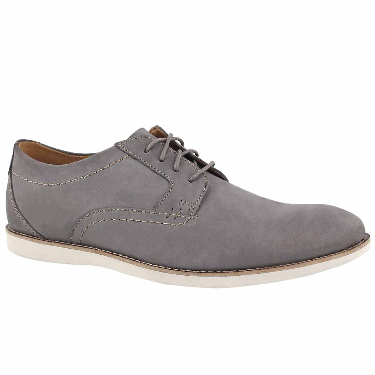 Mns Raharto Plain dk grey dress oxford