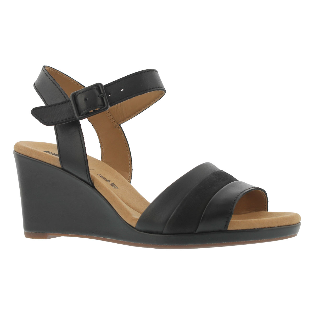 Women's LAFELY ALETHA black wedge sandals