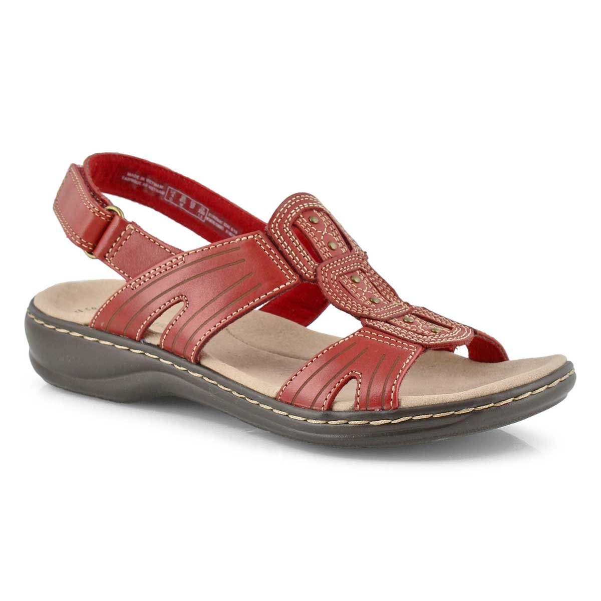 Lds Leisa Vine red casual sandal