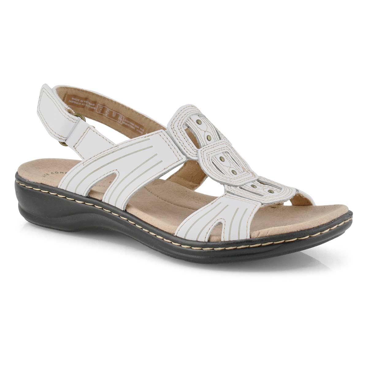 women's white casual sandals