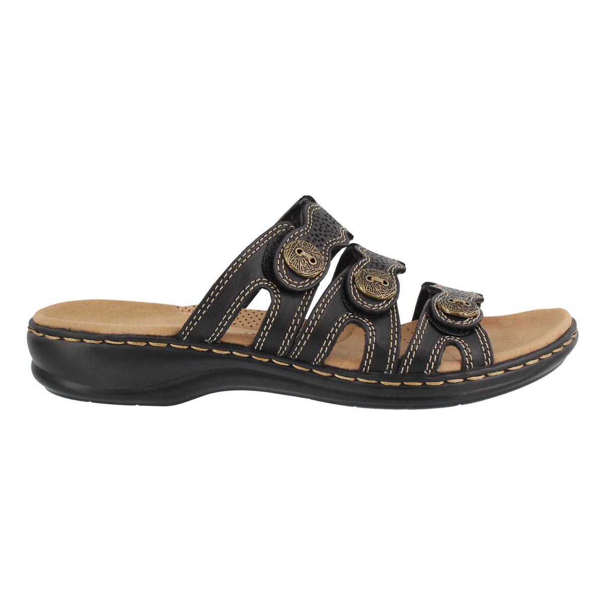 clarks leisa grace slide sandals