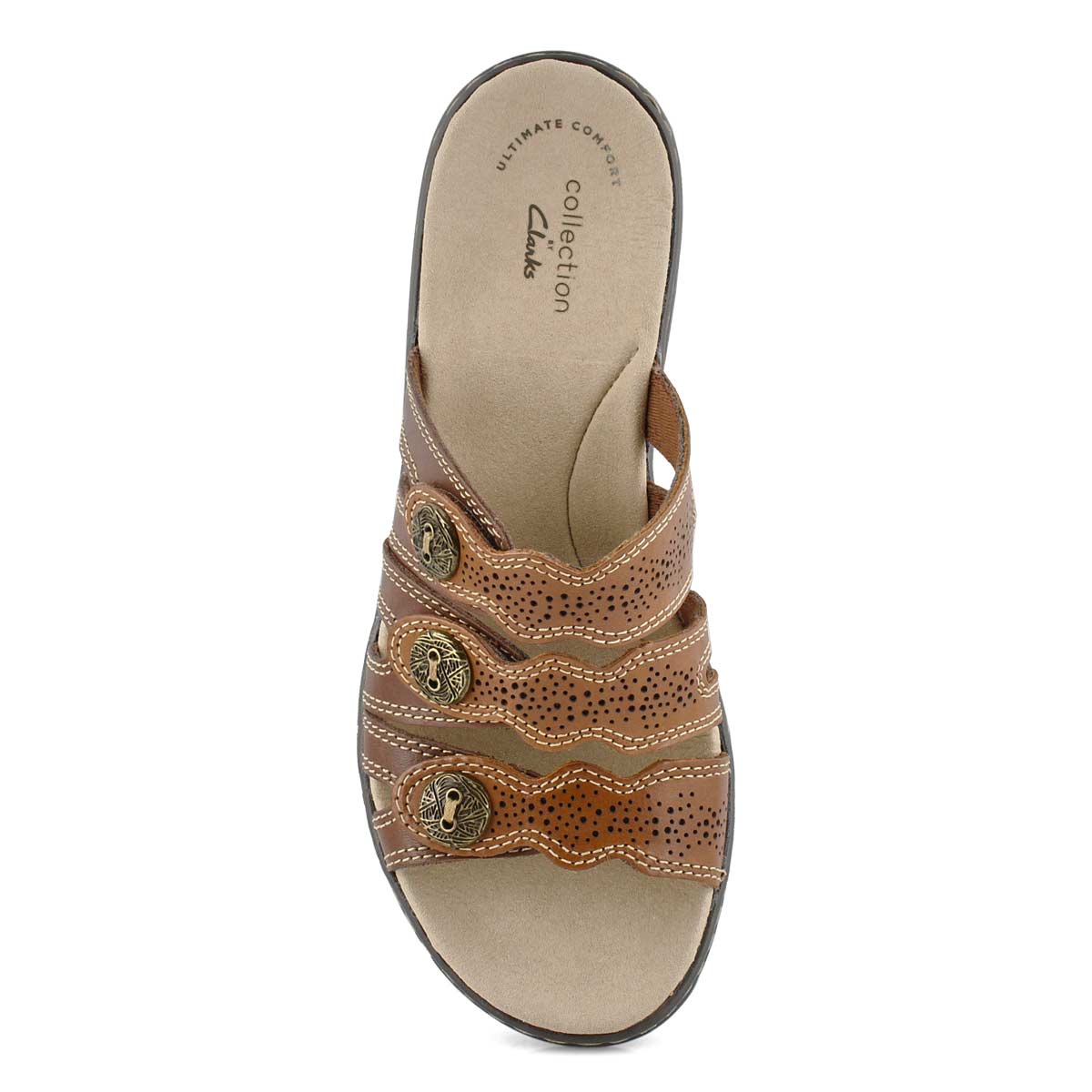 clarks leisa grace slide sandals