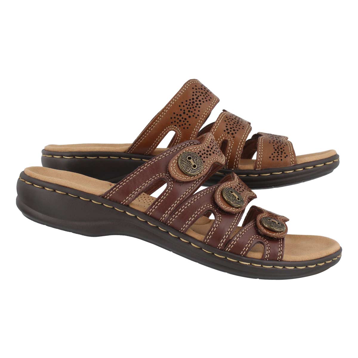 clarks leisa grace slide sandals