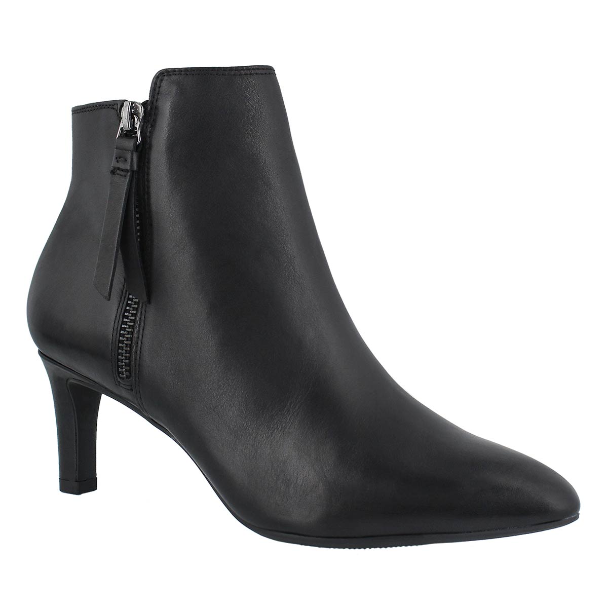 Lds Calla Blossom black dress bootie