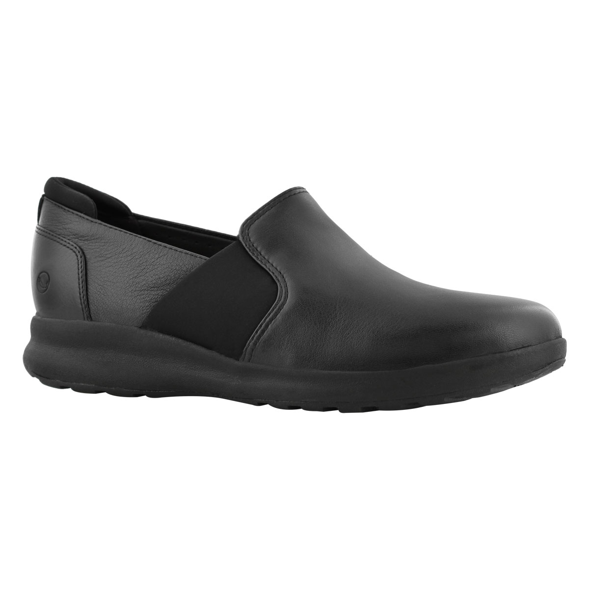 Clarks Women's Un Adorn Step Casual Shoe - Bl | SoftMoc.com