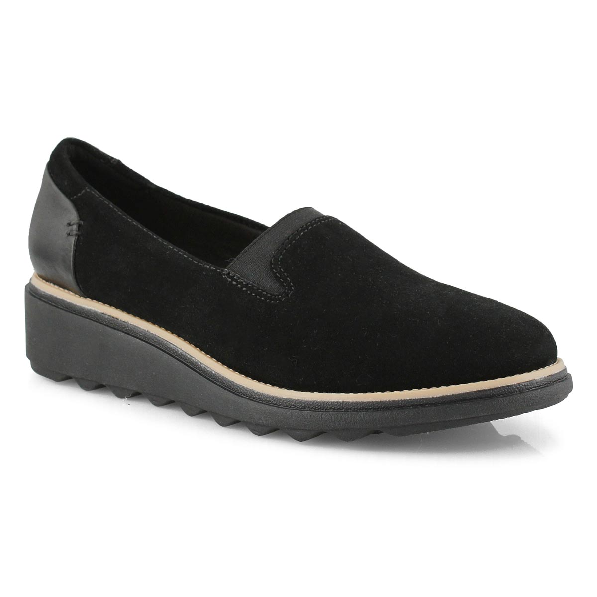 clarks casual loafers