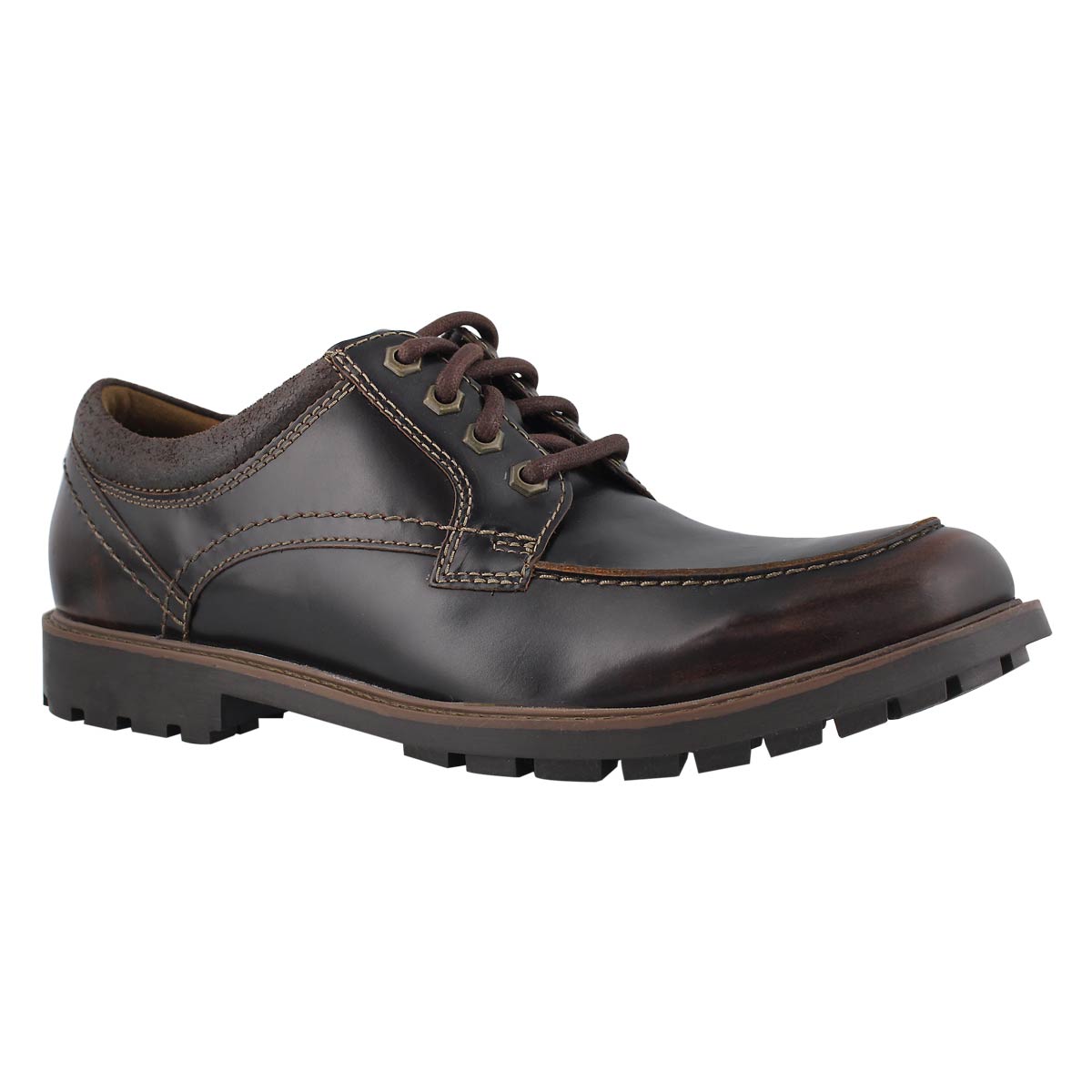Mns Curington Walk dk brn casual oxford
