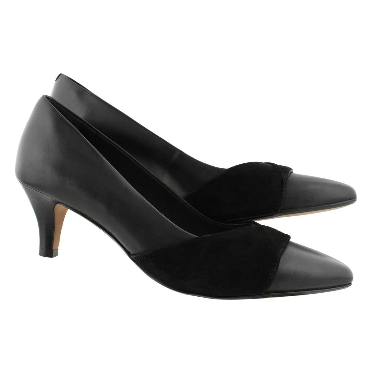 Clarks Women's Linvale Vena Dress Shoe - Blac | SoftMoc.com