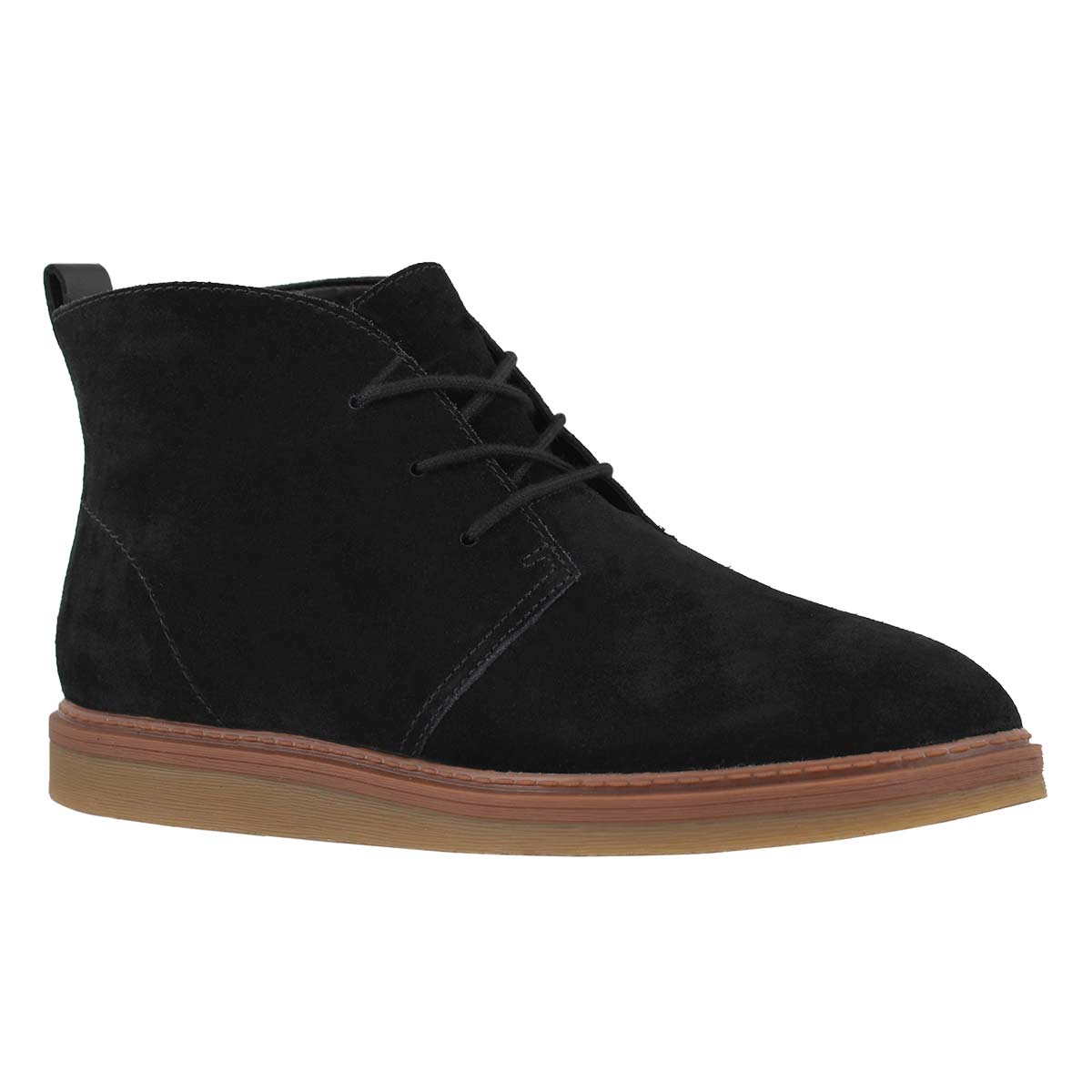 Lds Dove Roxana black casual chukka boot