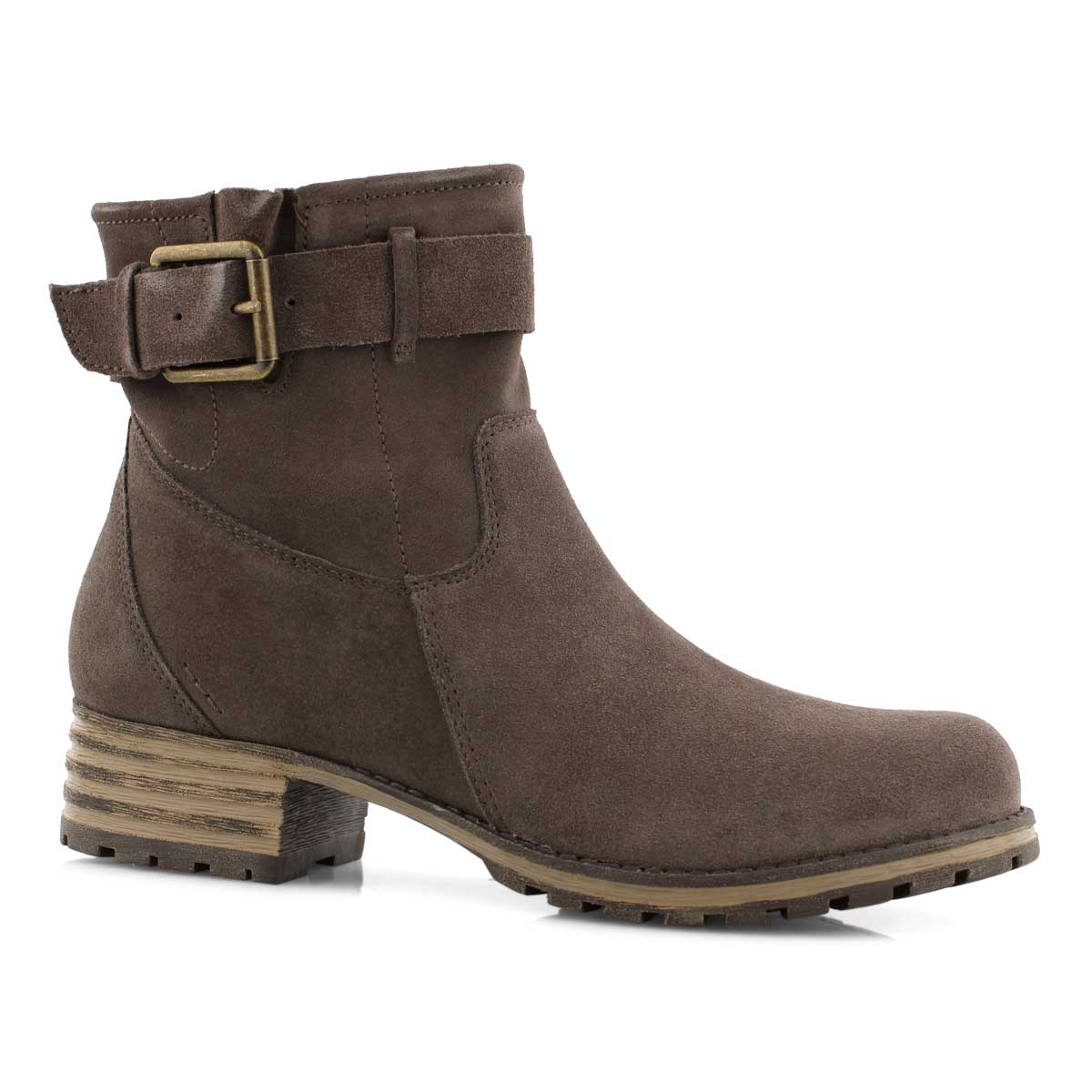 clarks marana amber suede booties