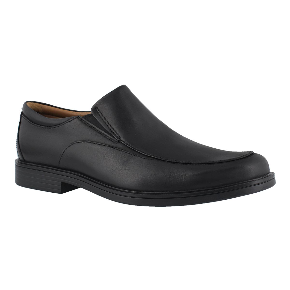 Mns UnAldric Walk blk slip on dress shoe