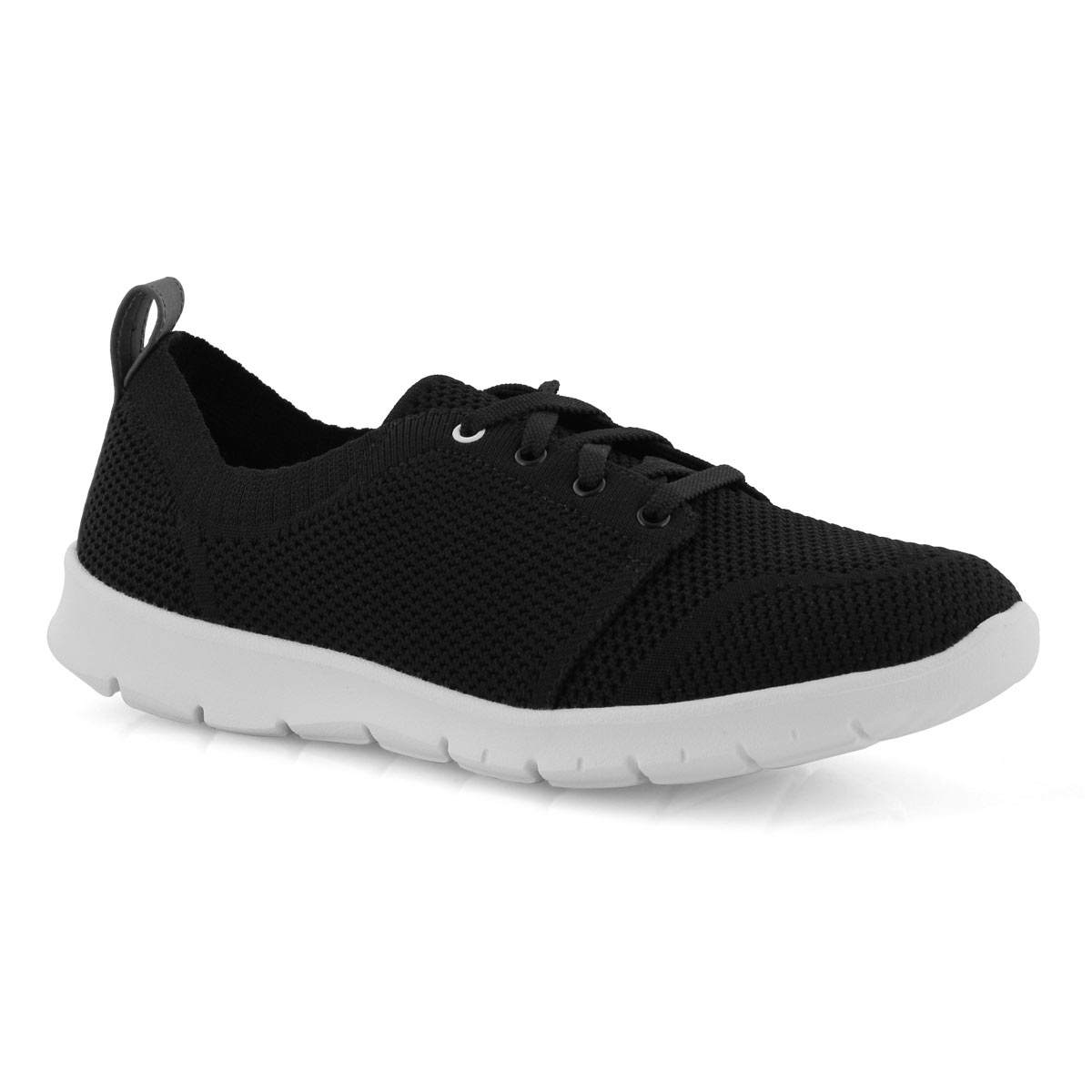 Lds Step Allena Sun blk casual shoe-wide