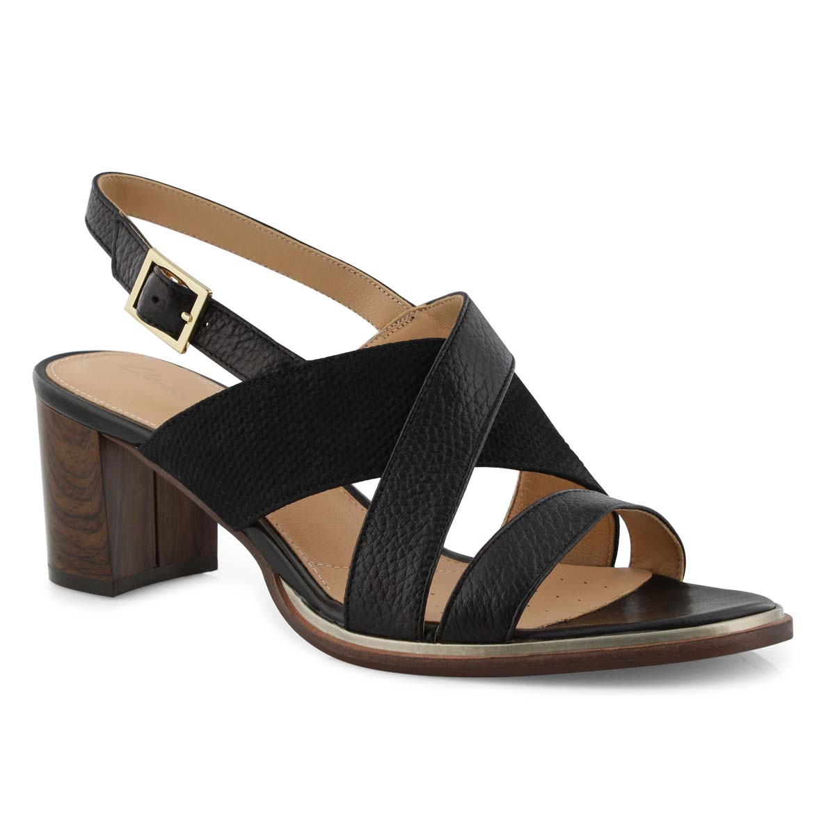 Lds Ellis Tilda black dress sandal