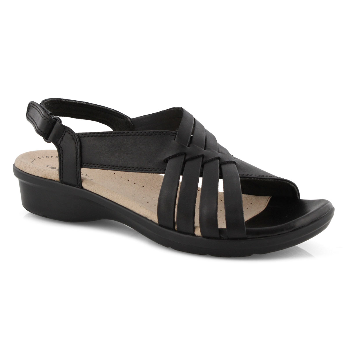 Lds Loomis Cassey black casual sandal