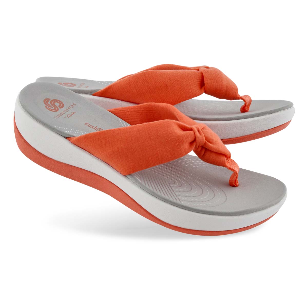 Clarks Women's Arla Glison Thong Wedge Sandal | eBay